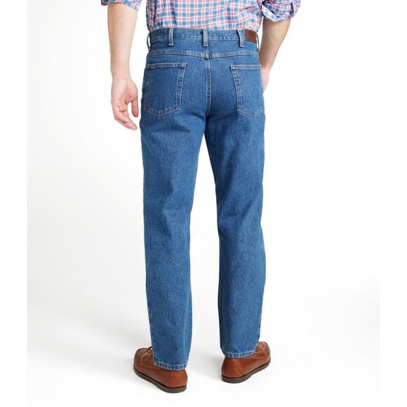 L.L. Bean Men's Double L Jeans, Classic Fit, Straight Leg 36x32 - Picture 4 of 4